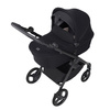 Anex IQ Basic New Transfarmation Wózek Głęboko-Spacerowy Nyx + Cybex Aton B2 i-Size Fotelik Samochodowy 0-13kg + Baza One Volcano Black	