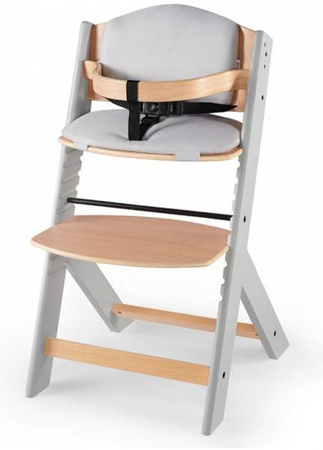 Kinderkraft Enock Krzesełko Do Karmienia Z Poduszką Szare
