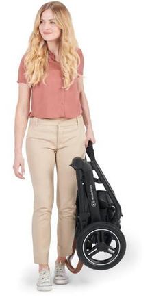 Kinderkraft B-Tour Wózek Głęboko-Spacerowy + Fotelik 0-13 kg Zestaw 3w1 Light Grey