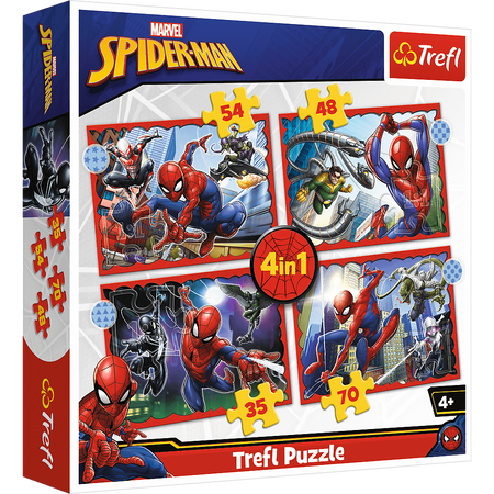 Trefl Puzzle Bohaterski Spider-Man