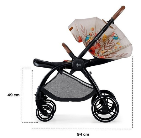 Kinderkraft Evolution Wózek Spacerowy + Cocoon Freedom