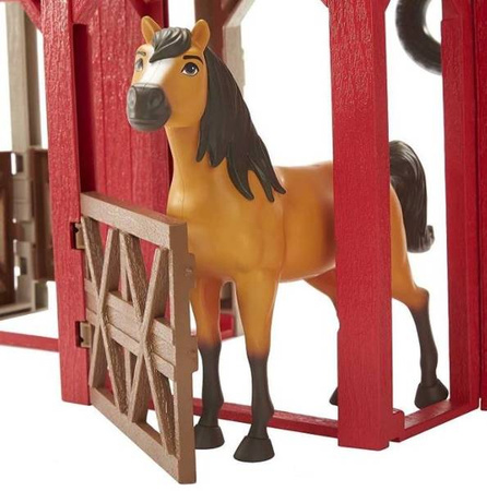 Mattel Mustang: Duch wolności Stajnia Zestaw + koń HBP29