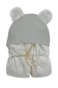 BabyMatex Kocyk KOALA MUSLIN z kapturkiem roz 95x95 cm
