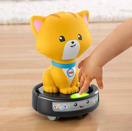 Fisher Price Kot Na Odkurzaczu Raczkuj Ze Mną GMX70