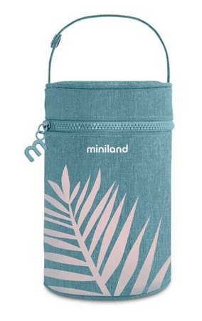 Miniland Terra Termoopakowanie Na Termos 700 ml Morski/Palmy