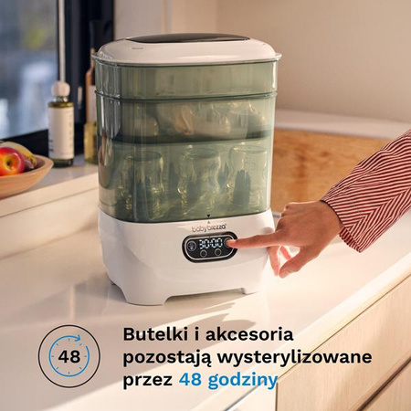Baby Brezza Sterilizer Dryer Advanced - Sterylizator i Suszarka Do Butelek White