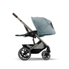 Cybex Balios S Lux Wózek Spacerowy Sky Blue Rama Taupe