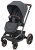 Maxi-Cosi Fame + Carrycot Wózek Głęboko-Spacerowy 2w1 Twillic Graphite