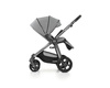Oyster 3 Wózek Spacerowy Moon Jasny Szary 