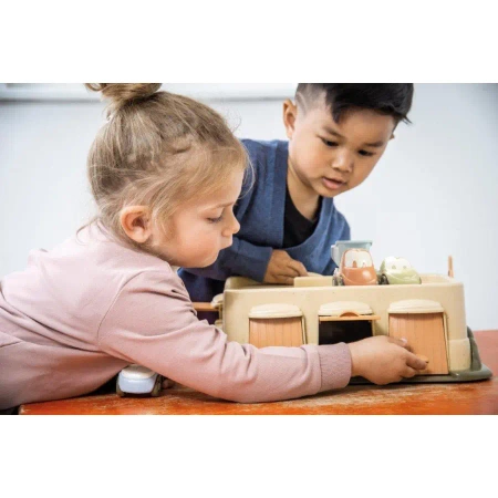 Dantoy Garaż z 3 Autami BIOplastik