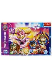 Trefl Puzzle 100 el. Poznaj Mighty Pups