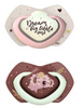 Canpol Babies Smoczek Silikonowy 18+m Sleepy  Koala 2 szt. 22/660_pin Pink