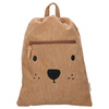 Kidzroom Worek Gimnastyczny Beary Excited Brown