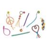 Janod Zestaw kreatywny Ozdoby z żyłek filofun Scoubidou 7+