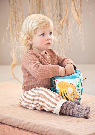 LILLIPUTIENS Kostka dźwiękowa wielofunkcyjna Dżungla 9 m+