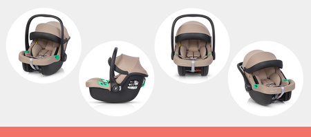 Colibro Petit Fotelik Samochodowy 0-13 kg Camel