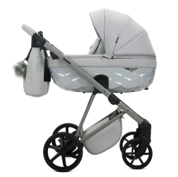 Adamex QUANTUM NATURA Wózek Głęboko-Spacerowy QN-9 Moon