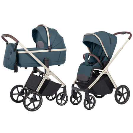 Carrello Vector CRL-6550 2025 Wózek Głęboko-Spacerowy + Cybex Cloud G I - Size Fotelik Samochodowy + Baza G