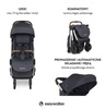[OUTLET] Easywalker Jackey Kompaktowy Wózek Spacerowy z Torbą Transportową Platinum Editon