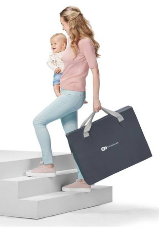 Kinderkraft Movi Łóżeczko Turystyczne  Grey
