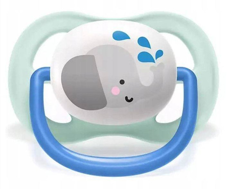  Avent Smoczek Uspokajający Ultra Air Boy Elephant/Penguin 0-6M 080/05