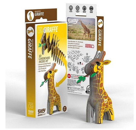 Eugy Eko 3D Układanka Żyrafa
