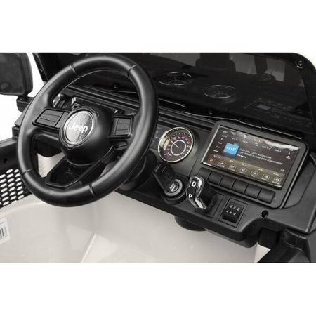 Toyz Jeep Rubicon Pojazd na Akumulator White