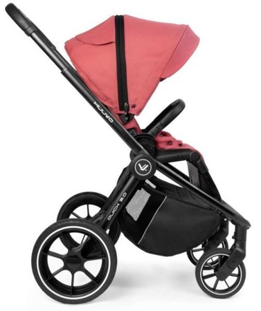 Muuvo Quick 3.0 Wózek Głęboko-Spacerowy Pure Pink + Cybex Aton B2 i-Size Fotelik Samochodowy
