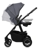 Lionelo Amber Plus Wózek Głęboko-Spacerowy 3w1 Grey Graphite