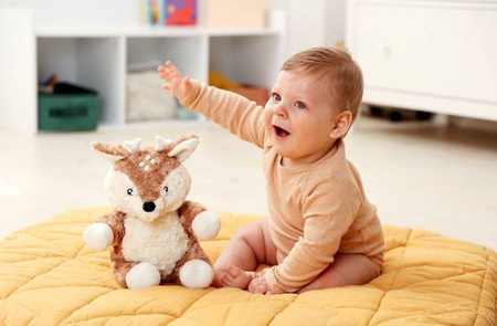 Cloud B Szumiąca Sarenka z Czujnikiem Ruchu i Pozytywką Finley Fawn