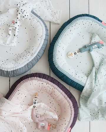 Done by Deer Dots Pieluszka Blue 2szt