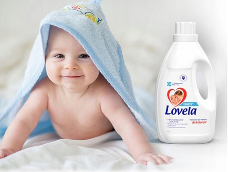 Lovela Baby Hipoalergiczne Mleczko Płyn Do Prania 1,45L Kolor