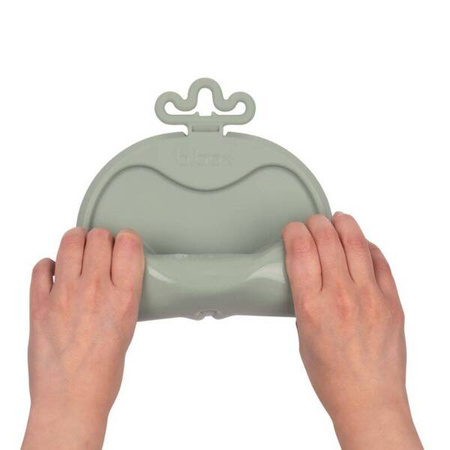 B.box Roll + Go Zwijana Mata BLW Do Nauki Samodzielnego Jedzenia Szałwia