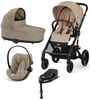 Cybex Balios S Lux 2.0 Wózek Głęboko-Spacerowy + Cybex Cloud G I - Size Fotelik Samochodowy + Baza G