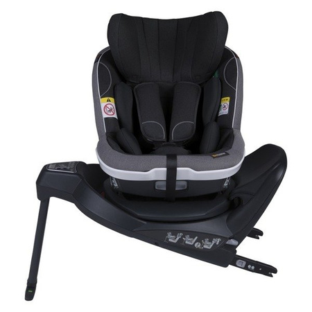 BeSafe iZi Turn i-Size Fotelik Samochodowy Obrotowy RWF 0-18 kg Czarny Melange