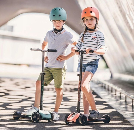 Scootandride Highwaykick 5 LED Hulajnoga Składana Ze Świecącymi Kółkami 5+ Steel