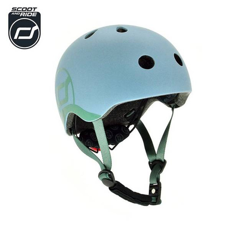 Scootandride Kask XXS-S Dla Dzieci 1-5 Lat  Steel