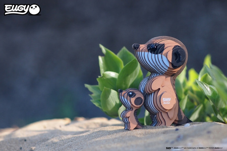 Eugy Eko 3D Układanka Surykatka