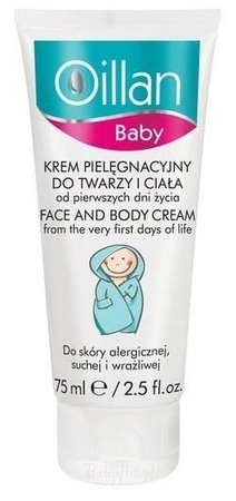 Oillan Krem Pielęgnacyjny Do Twarzy I Ciała 75 Ml