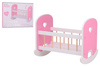 Joueco Drewniana kołyska Baby Rose dla lalek 35-45 cm