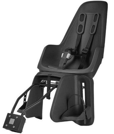 Bobike Fotelik Rowerowy One Maxi 1P&E BD Na Bagażnik i Na Ramę Urban Black