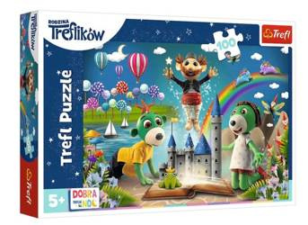 Trefl Puzzle Bajkowy Wieczór z Treflikami - Dobranoc, Trefliki na Noc