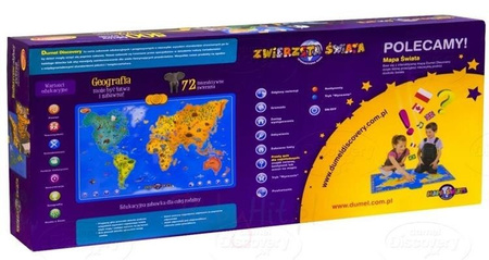 Dumel Interaktywna Mapa Zwierzęta Świata