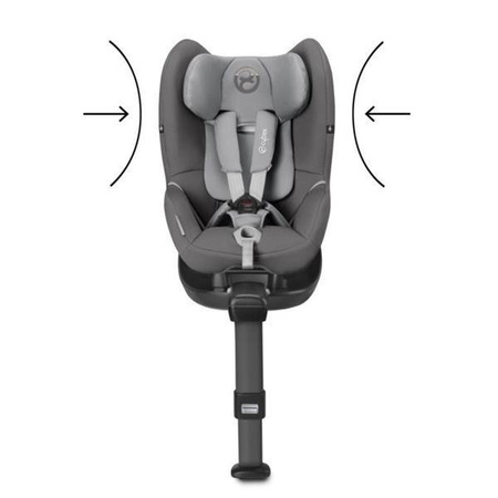 Cybex Sirona M2 I-size + Baza M - Fotelik samochodowy 0-18kg RWF Happy Black