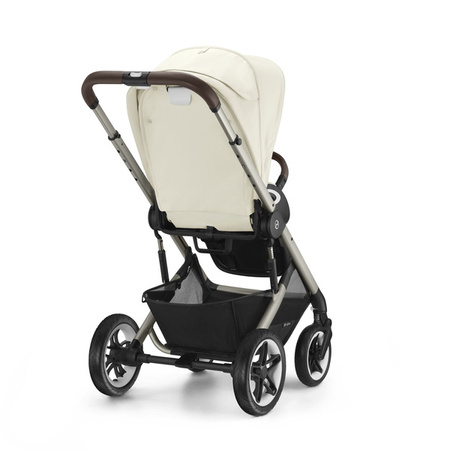 Cybex Talos S Lux Wózek Głęboko-Spacerowy Rama Taupe Seashell Beige
