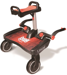 Lascal Zestaw BuggyBoard Maxi  Czerwony/Czerwony