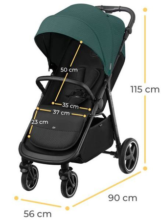 Kinderkraft Route Wózek Spacerowy Green