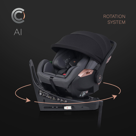 Cavoe AI  Fotelik Samochodowy 0-13 Kg Shadow
