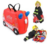 Trunki Jeżdżąca Walizeczka / Jeździk  Wóz Strażacki Frank