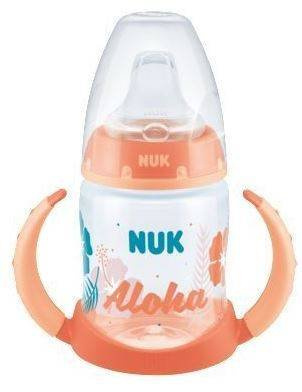 NUK FC PP Butelka Do Nauki Picia 150ml BEACH z uchwytami ustnik silikonowy niekapek